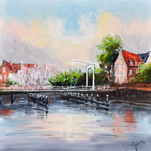 Caspar van Houten + Zwols licht bij de Pelserbrug